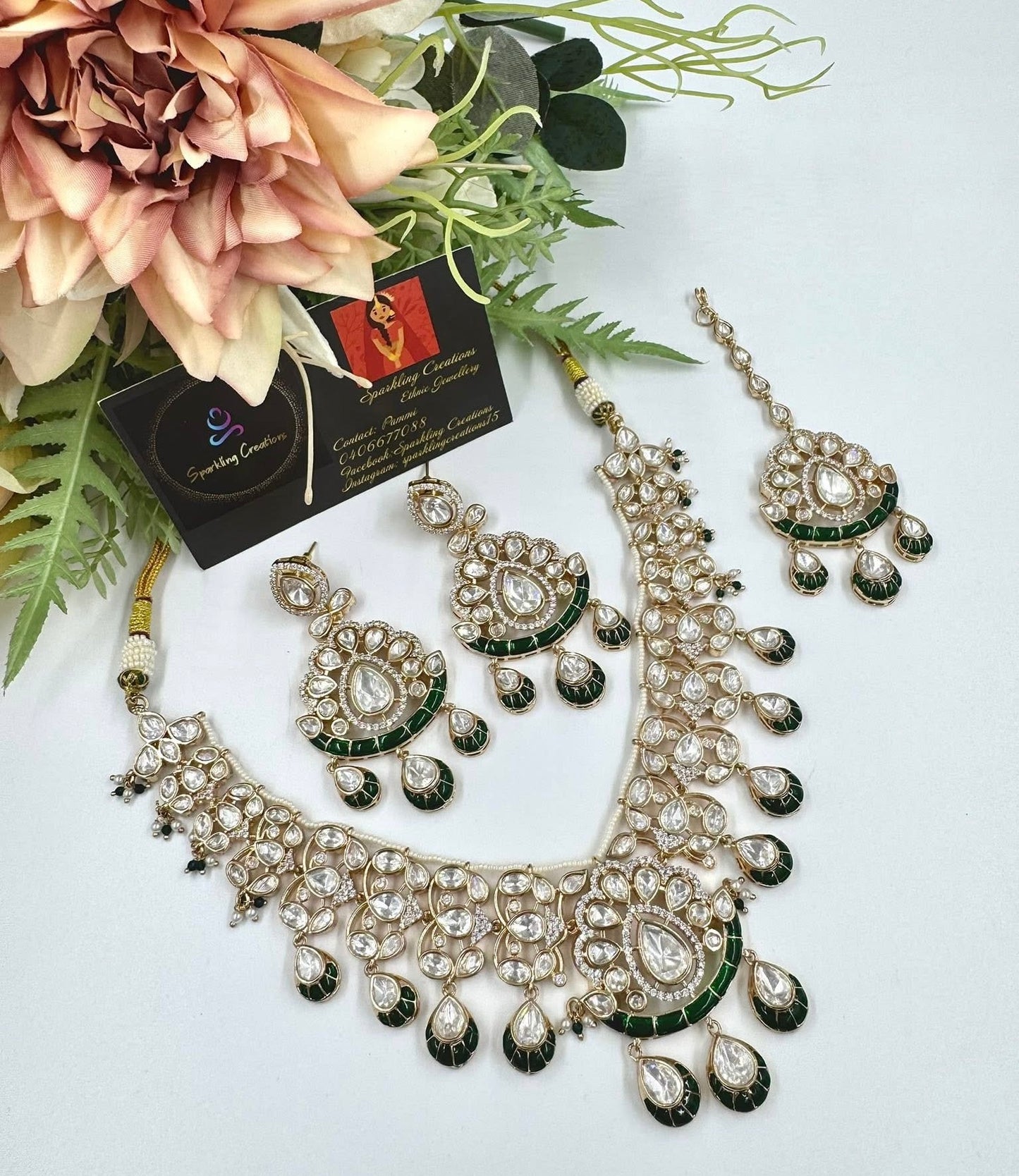 Lakshmi Necklace Set