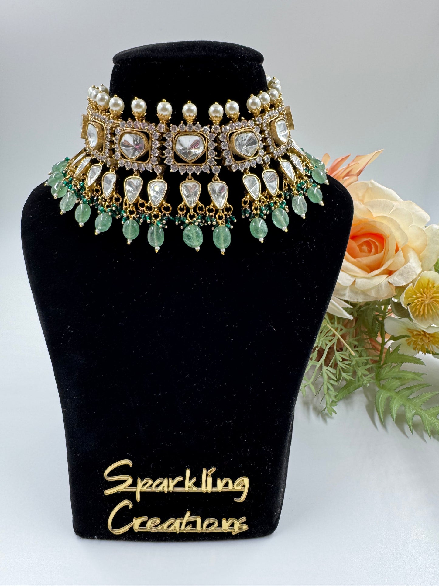 Neelam Necklace Set