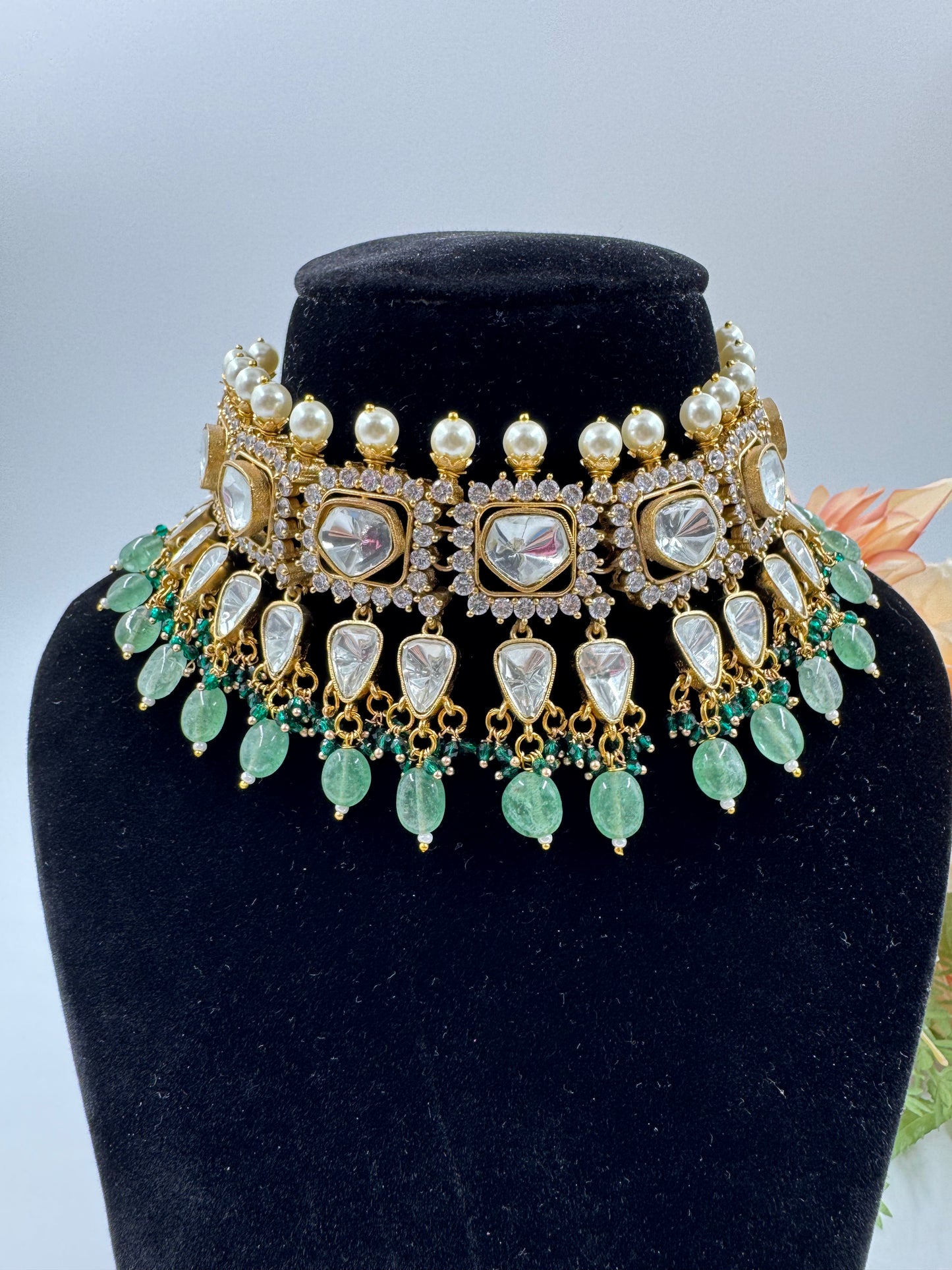 Neelam Necklace Set